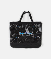 Patagonia Black Hole Gear Tote Black with Fitz Trout Flatspot