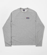 Patagonia Board Short Label Crewneck Sweatshirt - Feather Grey