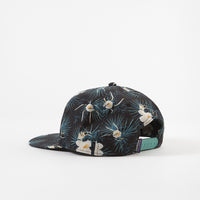 Patagonia Boardshort Label Funfarer Cap - Bayou Palmetto Small: Ink Black thumbnail