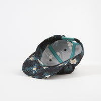 Patagonia Boardshort Label Funfarer Cap - Bayou Palmetto Small: Ink Black thumbnail
