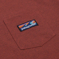 Patagonia Boardshort Label Pocket Responsibili-Tee T-Shirt - Barn Red thumbnail