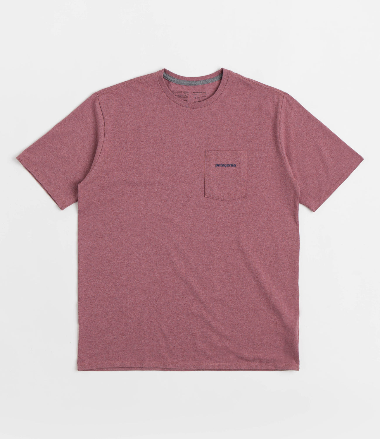 Patagonia Boardshort Logo Pocket Responsibili Tee T Shirt Evening Ma Flatspot