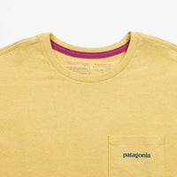 Patagonia Boardshort Logo Pocket Responsibili-Tee T-Shirt - Surfboard Yellow thumbnail
