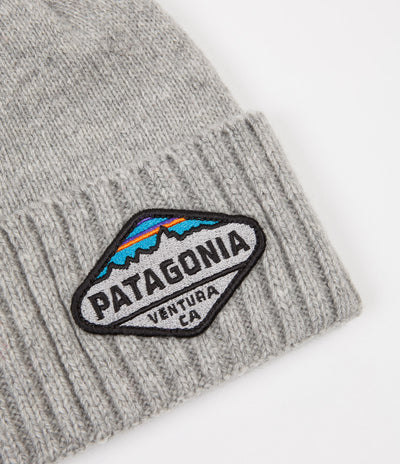 Patagonia Brodeo Beanie - Fitz Roy Crest / Drifter Grey