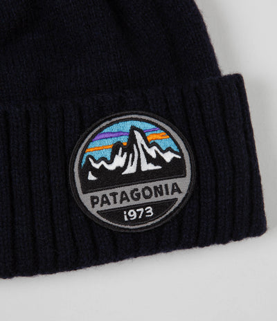 Patagonia Brodeo Beanie - Fitz Roy Scope: Navy Blue