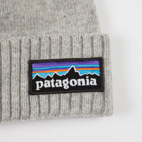 Patagonia Brodeo Beanie - P-6 Logo: Drifter Grey thumbnail
