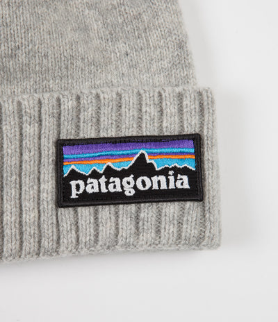 Patagonia Brodeo Beanie - P-6 Logo: Drifter Grey