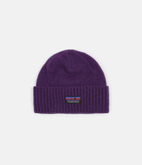 Patagonia Brodeo Beanie - Together For The Planet Label / Purple