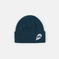 Patagonia Brodeo Beanie - Tube View / Crater Blue thumbnail