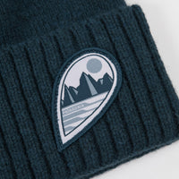 Patagonia Brodeo Beanie - Tube View / Crater Blue thumbnail