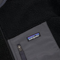 Patagonia Classic Retro-X Jacket - Black / Forge Grey thumbnail