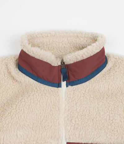 Patagonia Classic Retro-X Jacket - Dark Natural / Sequoia Red
