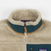 Patagonia Classic Retro X Vest Pelican Dark Borealis Green