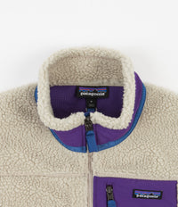 Patagonia Classic Retro X Vest Pelican Purple Flatspot