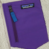 Patagonia Classic Retro-X Vest - Pelican / Purple thumbnail