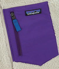 Patagonia Classic Retro X Vest Pelican Purple Flatspot