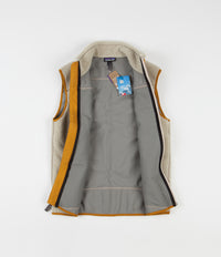 Patagonia Classic Retro-X Vest - Pelican / Wren Gold | Flatspot