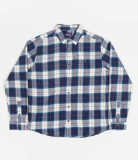 Patagonia Cotton In Conversion Fjord Flannel Shirt - Beach Plaid: Tidepool Blue
