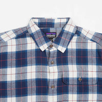 Patagonia Cotton In Conversion Fjord Flannel Shirt - Beach Plaid: Tidepool Blue thumbnail