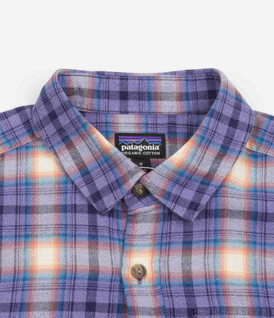 Patagonia Cotton In Conversion Fjord Flannel Shirt - Ombre Vintage: Perennial Purple