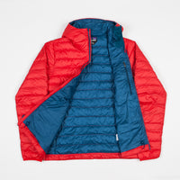 Patagonia Down Sweater Hooded Jacket Fire Flatspot