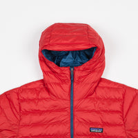 Patagonia Down Sweater Hooded Jacket - Fire thumbnail