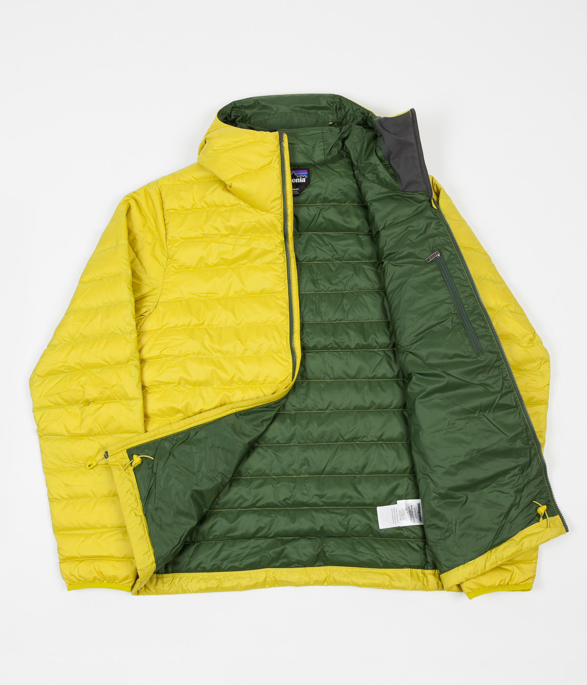 Patagonia down sweater textile green shop