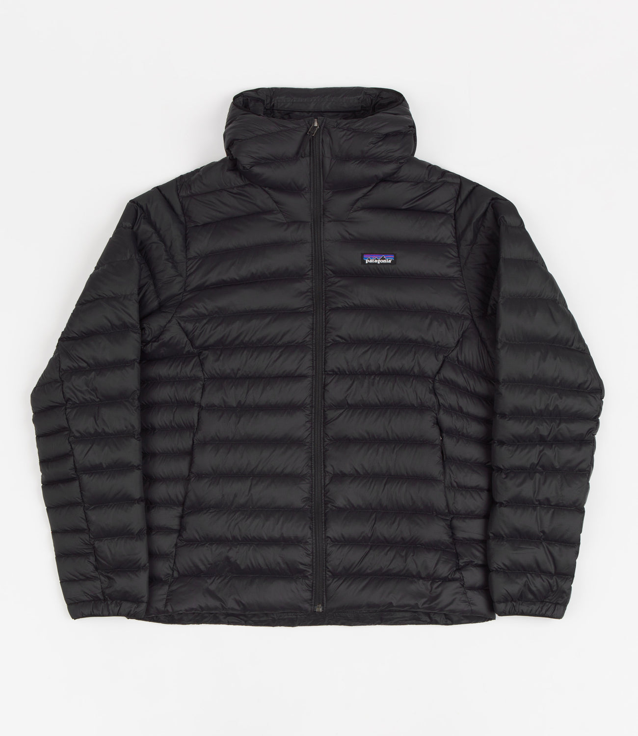 Patagonia down sweater hoody black discount