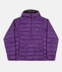 Patagonia Down Sweater Hooded Pullover Jacket - Purple
