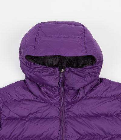 Patagonia Down Sweater Hooded Pullover Jacket - Purple