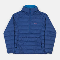 Patagonia Down Sweater Hooded Pullover Jacket - Superior Blue thumbnail