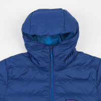 Patagonia Down Sweater Hooded Pullover Jacket - Superior Blue thumbnail