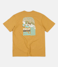 Patagonia Fed Up With Melt Down Responsibili-Tee T-Shirt - Glyph Gold