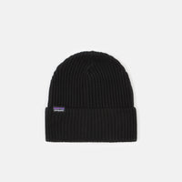 Patagonia Fisherman's Rolled Beanie - Black thumbnail