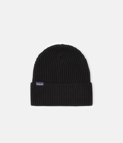 Patagonia Fisherman's Rolled Beanie - Black