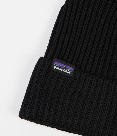 Patagonia Fisherman's Rolled Beanie - Black