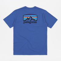Patagonia Fitz Roy Horizons Reponsibili-Tee T-Shirt - Bayou Blue thumbnail