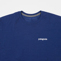 Patagonia Fitz Roy Horizons Responsibili-Tee Long Sleeve T-Shirt - Superior Blue thumbnail