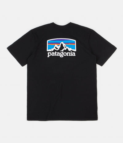 Patagonia Fitz Roy Horizons Responsibili-Tee T-Shirt - Black