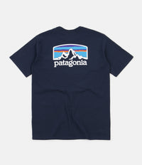 Patagonia Fitz Roy Horizons Responsibili-Tee T-Shirt - New Navy
