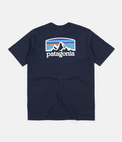 Patagonia Fitz Roy Horizons Responsibili-Tee T-Shirt - New Navy