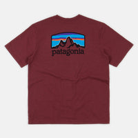 Patagonia Fitz Roy Horizons Responsibili-Tee T-Shirt - Oxide Red thumbnail