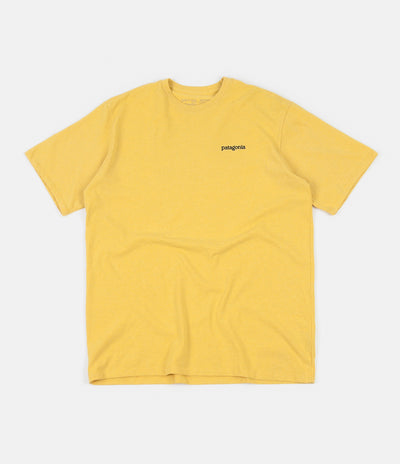 Patagonia Fitz Roy Horizons Responsibili-Tee T-Shirt - Surfboard Yellow