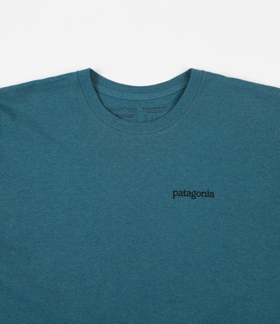 Patagonia Fitz Roy Horizons Responsibili-Tee T-Shirt - Tasmanian Teal