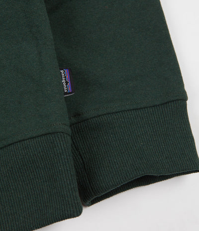 Patagonia Fitz Roy Horizons Uprisal Crewneck Sweatshirt - Alder Green