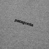 Patagonia Fitz Roy Icon Uprisal Crewneck Sweatshirt - Gravel Heather thumbnail