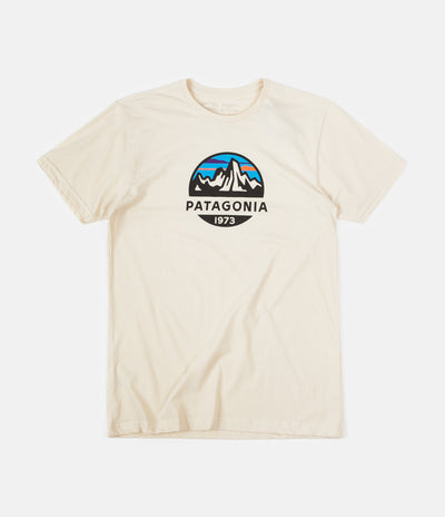 Patagonia Fitz Roy Scope Organic T-Shirt - Oyster White