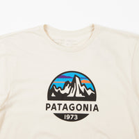 Patagonia Fitz Roy Scope Organic T-Shirt - Oyster White thumbnail