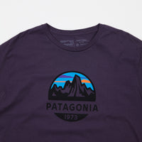 Patagonia Fitz Roy Scope Organic T-Shirt - Piton Purple thumbnail