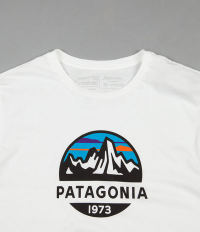 Patagonia Fitz Roy Scope Organic T-Shirt - White